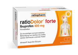 ratioDolor Ibuprofen 400 mg Filmtabletten