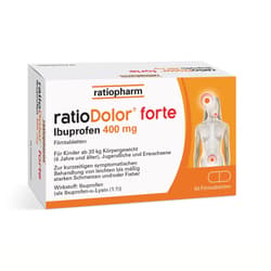 ratioDolor Ibuprofen 400 mg Filmtabletten