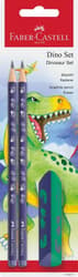 Faber-Castell Schreibset Dino Bleistift + Radierer