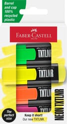 Faber-Castell Textmarker 4er
