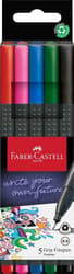 Faber-Castell Finepen Grip 0.4 5er Etui basic