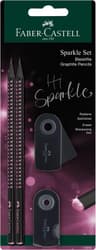 Faber-Castell Schreibset Sparkle Midnight rose