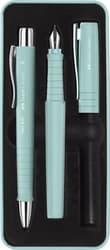 Faber-Castell Set Poly Ball Pen caribic blue Füller+KS