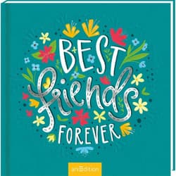 Freundebuch Best Friends Forever Handlettering