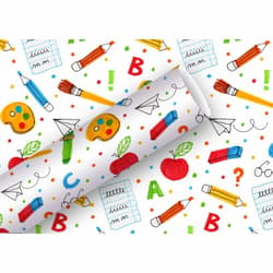 Wrapping paper School 2mx70cm