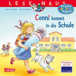 Kinderbuch Lesemaus Conni kommt in die Schule