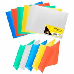 Heftschoner aus Kunststoff 120 µm 2 x 5 Farben DIN A4
