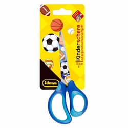 Schere Ball mit Softgriff blau 15cm