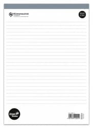 Notizblock A5 48 Blatt liniert ohne Deckblatt