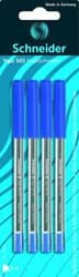 SCHNEIDER Kugelschreiber Tops 505 4 Stück M blau