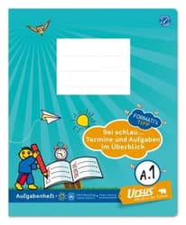 URSUS exercise book Formati A. 1 Quart 20 sheets