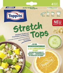 Toppits® Silikon-Abdeckungen, 5, 8, 11, 15 cm Ø