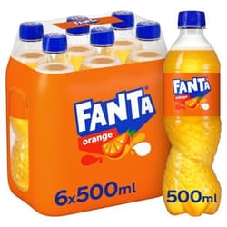 Fanta Orange 6x500ml (EinwegPFAND)