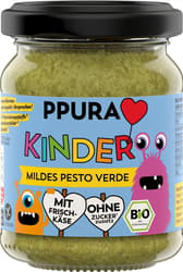 PPURA BIO Pesto Kinder - Mildes Pesto Verde