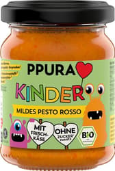 PPURA BIO Pesto Kinder - Mildes Pesto Rosso