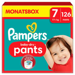 Pampers Baby Dry Pants Gr.7 Extra Large 17+kg MonatsBox
