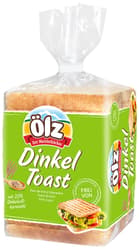 Ölz Dinkel Toast geschnitten