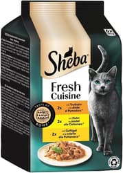 SHEBA® Fresh Cuisine Taste of Rome Multipack Turkey, Chicken & Poultry in Sauce