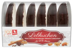Weiss Weissella Oblatenlebkuchen Zartbitter