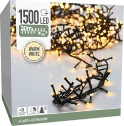 Lichterkette 1500 LED, warmweiß 30m