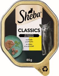 Sheba Classics in pâté with veal & chicken