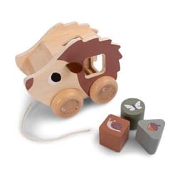 FILIBABBA Pull-Along Toy - Henning the Hedgehog
