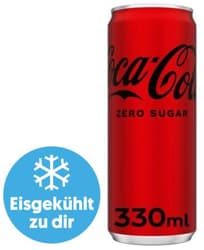 Coca-Cola Zero Dose (EinwegPFAND) - gekühlt