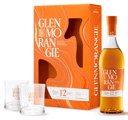 Glenmorangie 12 Years Old The Original + 2 Glasses