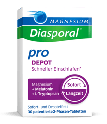 Magnesium Diasporal Pro Depot Schneller Einschlafen