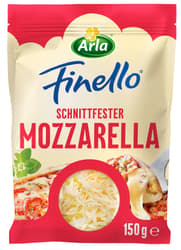 Arla Finello Mozzarella gerieben