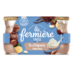 La Fermiere Milchdessert Maronen 2x120g