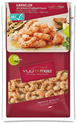 Yuu'n Mee Shrimp with Herbs & Garlic Sauce ASC (frozen)
