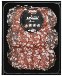 Kodila Gourmet Salami Classic geschnitten