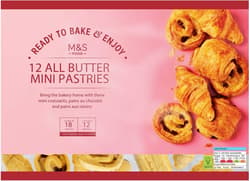 Marks & Spencer 12 All Butter Mini Pastries