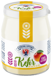 Sterzinger Kefir Mango im Glas laktosefrei