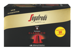 Segafredo Aluminium Kapseln Classico 30 Stück