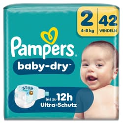 Pampers Baby Dry Windeln Gr. 2 Mini 4-8kg Single Pack 42 St