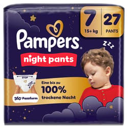 Pampers Night Pants Gr.7 Sparpack 27 ST