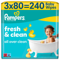 Pampers Feuchttücher Fresh Clean 3x240 ST