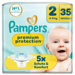 Pampers Premium Protection New Baby Windeln Gr. 2 Mini 4-8kg Single Pack 35 St