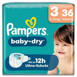 Pampers Baby Dry Windeln Gr. 3 Midi 6-10kg Single Pack 36 St