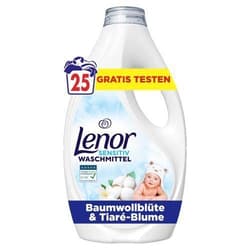 Lenor Liquid Detergent Sensitive 1. 125L - 25WL