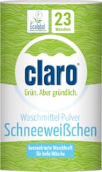 claro Schneeweißchen Waschmittel-Pulver