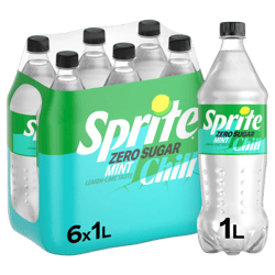 Sprite Chill Mint Lemon-Lime Zero 6x1l (EinwegPFAND)
