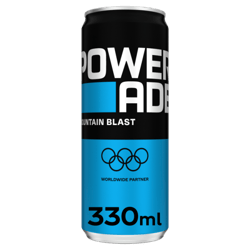 Powerade Mountain Blast (single-use deposit)