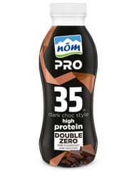 nöm PRO protein drink Double Zero Dark Choc lactose-free bottle = 350 g