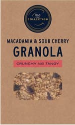 Marks & Spencer Macadamia & Sour Cherry Granola