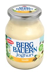 Schärdinger Bergbauern Fruchtjoghurt Vanille im Mehrwegglas