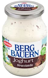 Schärdinger Bergbauern Joghurt Stracciatella im Mehrwegglas