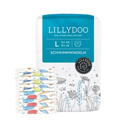LILLYDOO Schwimmwindeln Größe L, 17 Stück